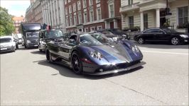 صدای شگفت انگیز Pagani Zonda 760 VR roadster REVS 