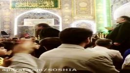 حاج کاظم غفارنژاد  حرم امام حسین ع