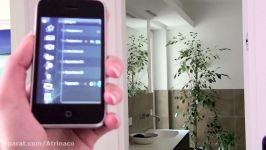 EVE RC iPhone su impianto KNX controlla dimmer luci bagno