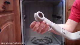 چگونگی تعمیر یک ماشین ظرفشویی، تخلیه  عیب یابی گرد