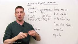 Business English Vocabulary The Stock Market