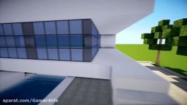 MINECRAFT How To build A Modern House Best modern House 2013  2014 hd Tutorial mansion