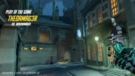 Overwatch widowmaker highlight as TheDaMag3r solo carry objective