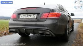 اخبار خودرو  صدای اگزوز  Mercedes E63 AMG