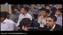 مشروح سخنان سید علی خامنه ای درجشن تکلیف دانش آموزان پسر تهرانی