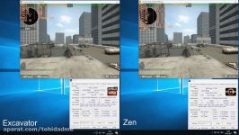 Zen Ryzen 7 4+0 vs. Excavator A12 9800 IPC Comparison In CSGO