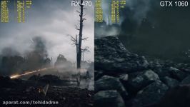 Battlefield 1 AMD RX 470 4GB vs. Nvidia GTX 1060 3GB Frame rate Test 2017