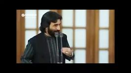 شعر خوانی حماسی صابر خراسانی پیش سخنان رهبری در مشهد