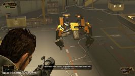 Deus Ex Human Revolution  کشتن 2 ربات Box Guards