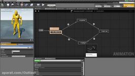 BP 3rd Person Game Animation BP EventGraph  11  v4.8 Tutorial Series  Unreal