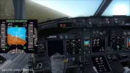 PMDG 737 NGX Full Tutorial  Episode 9  Approach  Landing  Shutdown