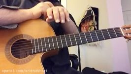 Kimia Mori Guitar Lesson آموزش  کیمیا  موری  گیتار