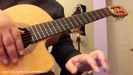 Toofan  Khiaboon Guitar Lesson in Fm and Emخیابون  توفان