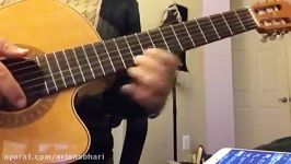 Persian Guitar Lessonاموزش جام چشم خانه بر دوش