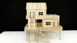 How to Make Popsicle Stick House for Rat