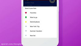 Save and share your favorite places with Lists in Google Maps