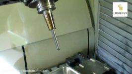 5 Axis CNC machining of aluminium ponent