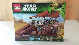 LEGO Star Wars Jabbas Sail Barge set 75020 Unboxing