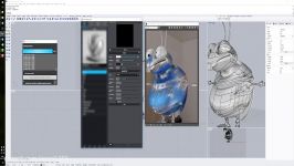 V Ray 3 for Rhino Blend Materials Curvature Triplanar mapping  Quick Preview