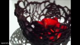 How to make a CHOCOLATE BOWL using ice How To Cook That Ann Reardon