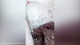 حمام قدیمی نیشابور بر اثر زلزله فروریخت