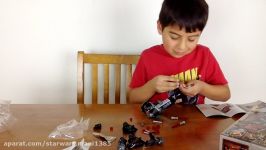 Evan Unboxing a Star Wars Shadow Troopers Lego Set