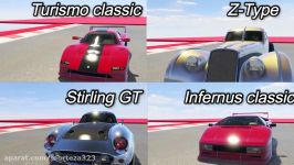 FASTEST SPORT CLASSIC IN GTA online  TURISMO CLASSIC VS INFERNUS CLASSIC VS STIRLING GT