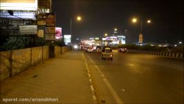 22 Magnificient Colourful Volvo Buses At Night In Glittering Mumbai India 