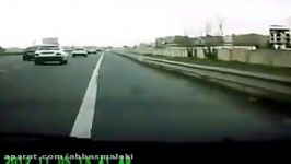 رانندگی دیوانه وار در اتوبان تهران به کرج Crazy driving on the highway from Teh