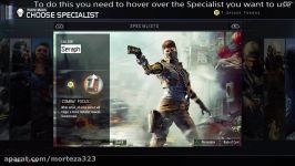 BLACK OPS 3  HOW TO CHANGE SPECIALIST IN GAME