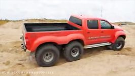 Toyota Hilux 6x6 تویوتا هایلوکس6x6