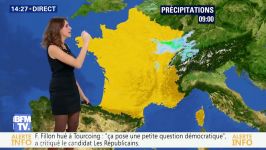 LA METEO de FANNY AGOSTINI le 2017 02 17 sur BFM TV