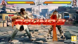 ویدیو گیم پلی Tekken 7، شاهین Vs لارس زومجی