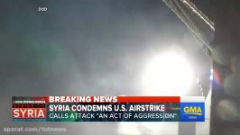 حمله موشکی ناوهای آمریکایی به پایگاه هوایی الشعیرات