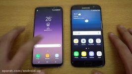 Samsung Galaxy S8 vs Galaxy S7 Edge  Speed Test 4K