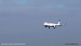 IRAN AIR Airbus A321  EP IFA  Landing and Takeoff at Hamburg Airport