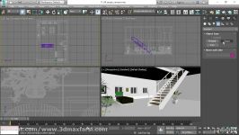 3ds Max target camera آموزش کار دوربین تارگت تری دی مکس