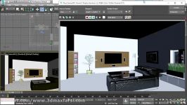 آموزش کار 3ds max safe Frames تریدی مکس نورپردازی رندرگیری