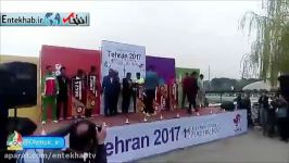 فیلممراسم اختتامیه مسابقه دوی بین المللی پارس در تهران