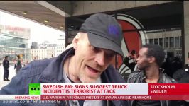 Stockholm truck attack 4 dead 15 injured 1 person arrested  Swedish police