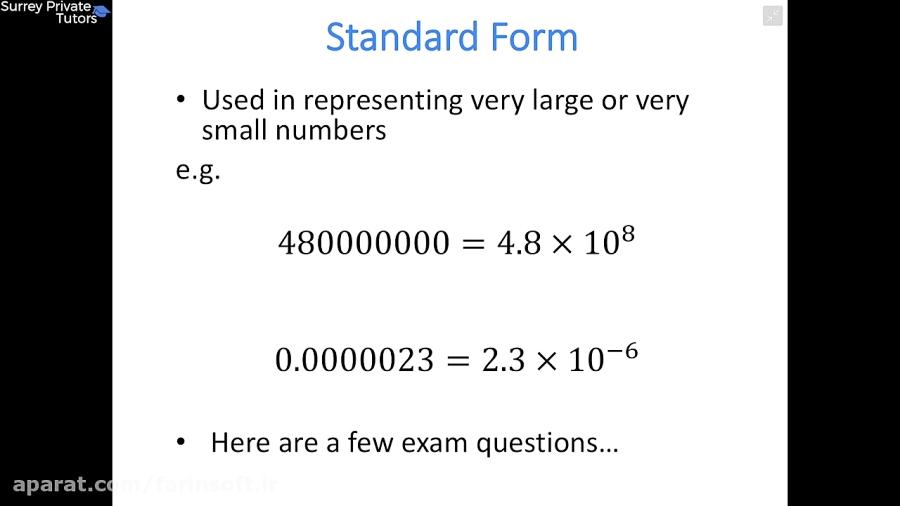 دانلود نمونه سوالات آزمون Maths GCSE حل آن ها...