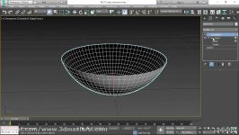 3ds Max Clearing a selection stack آموزش کاربا ویرایش گر های تری دی مکس