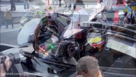 رانندگی مایک وبر Porsche 919 در جاده 