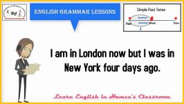 Simple Past Tense  01  English Grammar Lessons