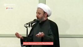 مرثیه خوانی درباره امام کاظم ع در محضر رهبر انقلاب