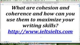 What are cohesion and coherence and how can they help you on your IELTS exam 1