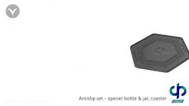 Antislip set  opener bottle