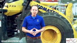 نصب گریس پمپ گراکو graco در ماشین آلات کوماتسو Komatsu