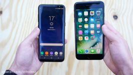 Burning Samsung Galaxy S8 Plus vs iPhone 7 Plus  Which Is Stronger