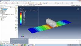 AbaqusCAE Composite shell through thickness Bending stress plot Tutorial 3 point bend Abaqus std